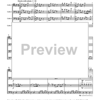A Cello Christmas for Cello Quartet - Score