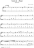 Sonata in A major  (K537/P541/L293)