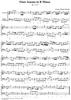 Flute Sonata in B minor,  HWV367b