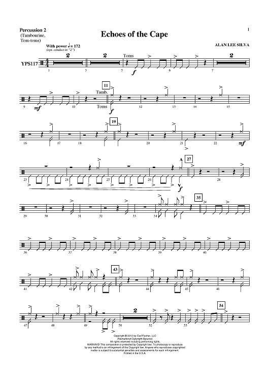 Echoes of the Cape - Percussion 2