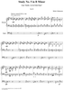 Studies for the Pedal Piano: No. 5 in B Minor