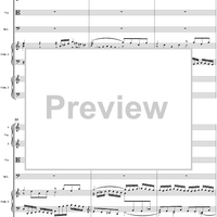 Double Clavier Concerto No. 2 in C Major, Movement 3   (BWV 1061) - Score