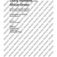 African Drums - Score and Parts