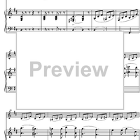 Sonatina D Major D384 - Score
