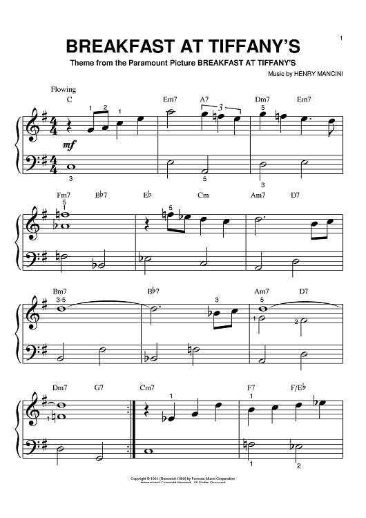 Breakfast At Tiffany's