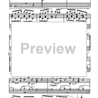 Minuet In Jazz - Piano Score