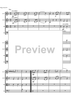 String Quartet No. 1 g minor D18 - Score