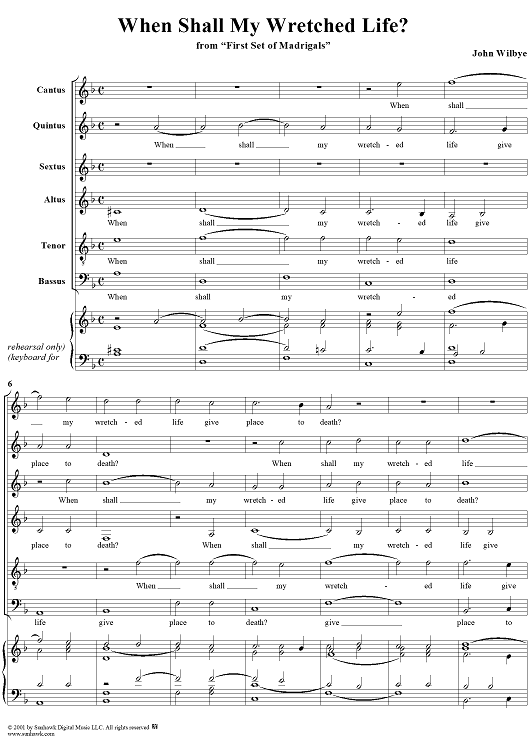 When Shall My Wretched Life?