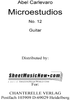Microestudios No.12