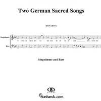 Zwei Kirchenlieder (Two Church Songs), K336c (K343)