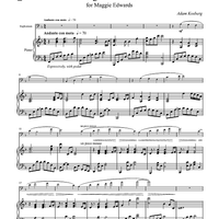 Night Shades - Piano Score