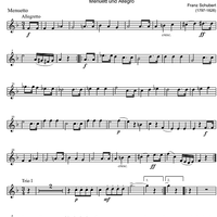 Octet F Major D72 - Oboe 2