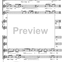 Three Kings Travelled from Afar