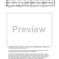 Five Easter Trios - Score