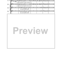 America, The Beautiful - Score