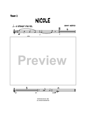 Nicole - Tenor Sax 2