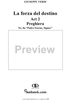 La forza del destino, Act 2, No. 8a, Prayer. "Padre Eterno, Signor" - Score