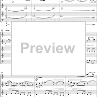 Kleine Kammermusik für fünf Bläser - Score