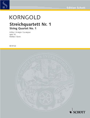 String Quartet No. 1 in A Major - Score