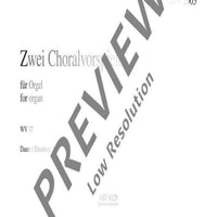 Zwei Choralvorspiele