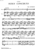 Horn Concerto - Score