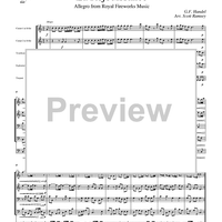 La Rejouissance - Score