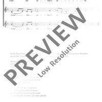 Drei Volkslieder - Choral Score