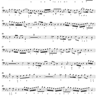 Concerto No. 2 in C Minor from "6 Concerti Grossi" - From "6 Concertos in 7 Parts" - Bass
