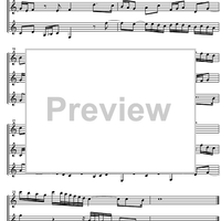 Three Part Sinfonia No.14 BWV 800 Bb Major - Score