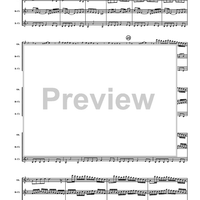 Canon in C Minor - Score