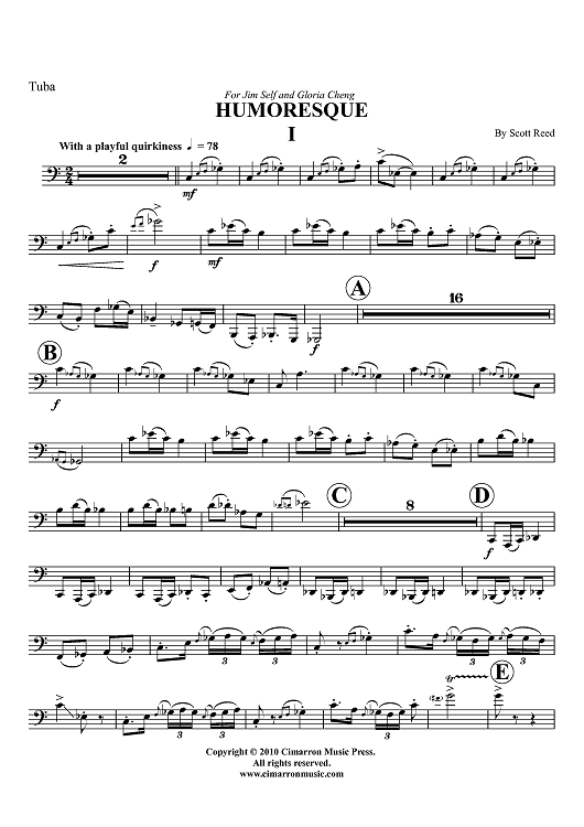 Humoresque - Tuba