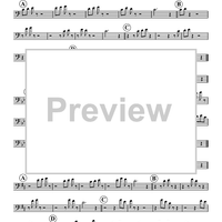 Donut Etudes: Coordination Studies, Volume 2 - Trombone 1