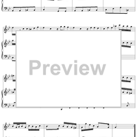 Flute Sonata in G minor BWV1020): Movement 3 - Piano