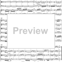 Clavier Concerto No. 5 in F Minor, Movement 3 - Score