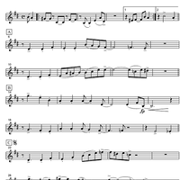 Pushover - Baritone Saxophone