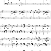 Sylvia, Divertissement, No. 16e: Strette-Galop - Piano Score