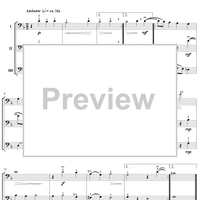 Trios and Quartets for Double Basses, Volume III