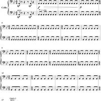 Abertura e Toccata - Cello