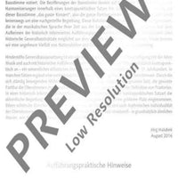 Partita VII - Score and Parts