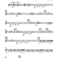 Divertimento for Tuba and Concert Band - Bb Trumpet 3
