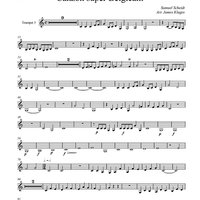 Canzon super Belgicam - Trumpet 5