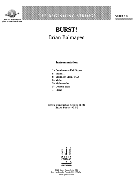 BURST! - Score