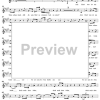 "Ach Herr! was ist ein Menschenkind", Aria, No. 4 from Cantata No. 110: "Unser Mund sei voll Lachens" - Alto