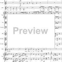 La Finta Giardiniera, Act 1, No. 8 "Hier vom Osten bis zum Westen" (Aria) - Full Score