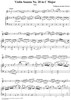 Violin Sonata No. 20 in C Major, K293c (K303) - Piano Score