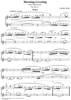 Morning Greeting, No. 1 from "Stray Leaves", Op. 202