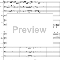 Brandenburg Concerto No. 5: Allegro - Score