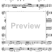 5 Minuets D89 - Violin 2