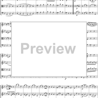 String Quartet No. 6, Movement 2 - Score