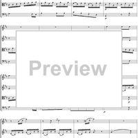 Flute Quartet No. 1, Movement 3 - Score